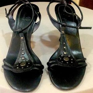 COLE HAAN STRAPPY HEEL  SANDALS